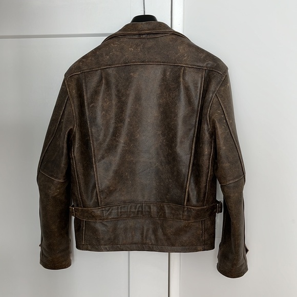 James Bond Skyfall style Leather Jacket size 38 brand new - Picture 2 of 4